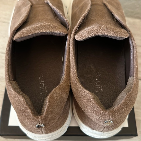 J/SLIDES Taupe Suede Slip-On Luv Sneaker size 9M - Picture 6 of 10
